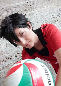 Cosplay-Cover: Tetsuro Kuroo - [Nekoma Trikot]