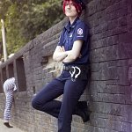 Cosplay: Officer Rin Matsuoka (Stripper Version)