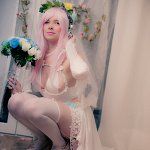 Cosplay: Super Sonico (Bride)