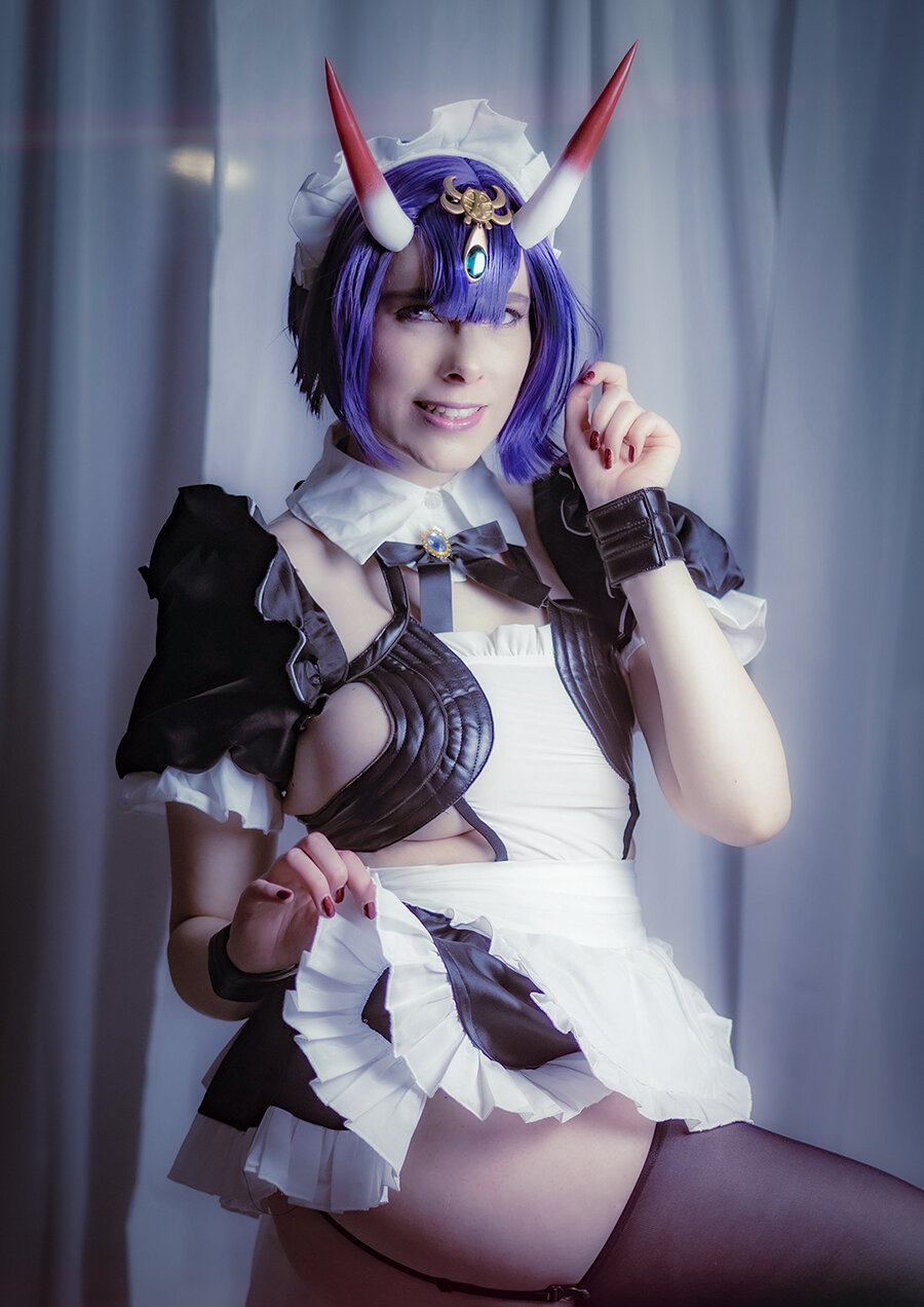 Cosplay-Cover: Shuten Douji (Chaldea Maid II)