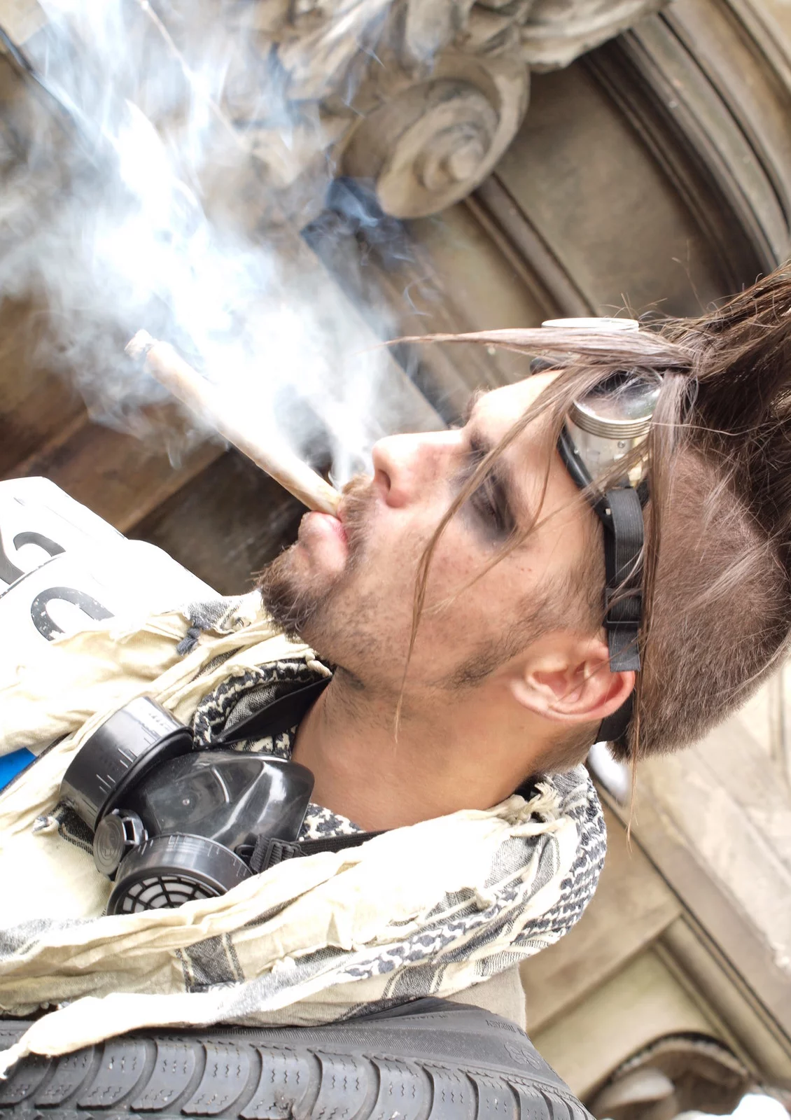 Cosplay-Cover: Raider (Fallout)