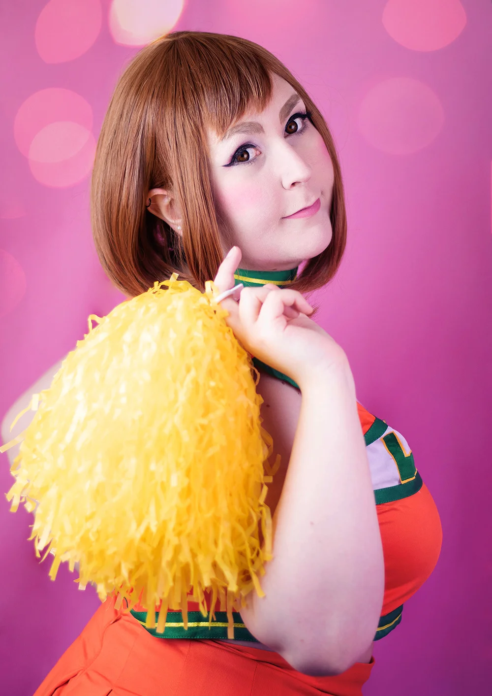 Cosplay-Cover: Uraraka Ochako [Cheerleader]