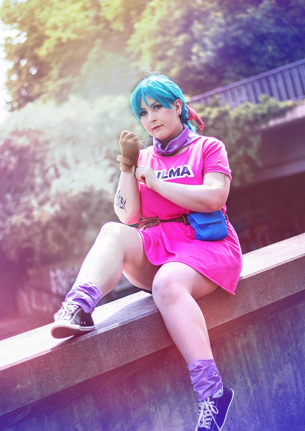 Cosplay-Cover: Bulma