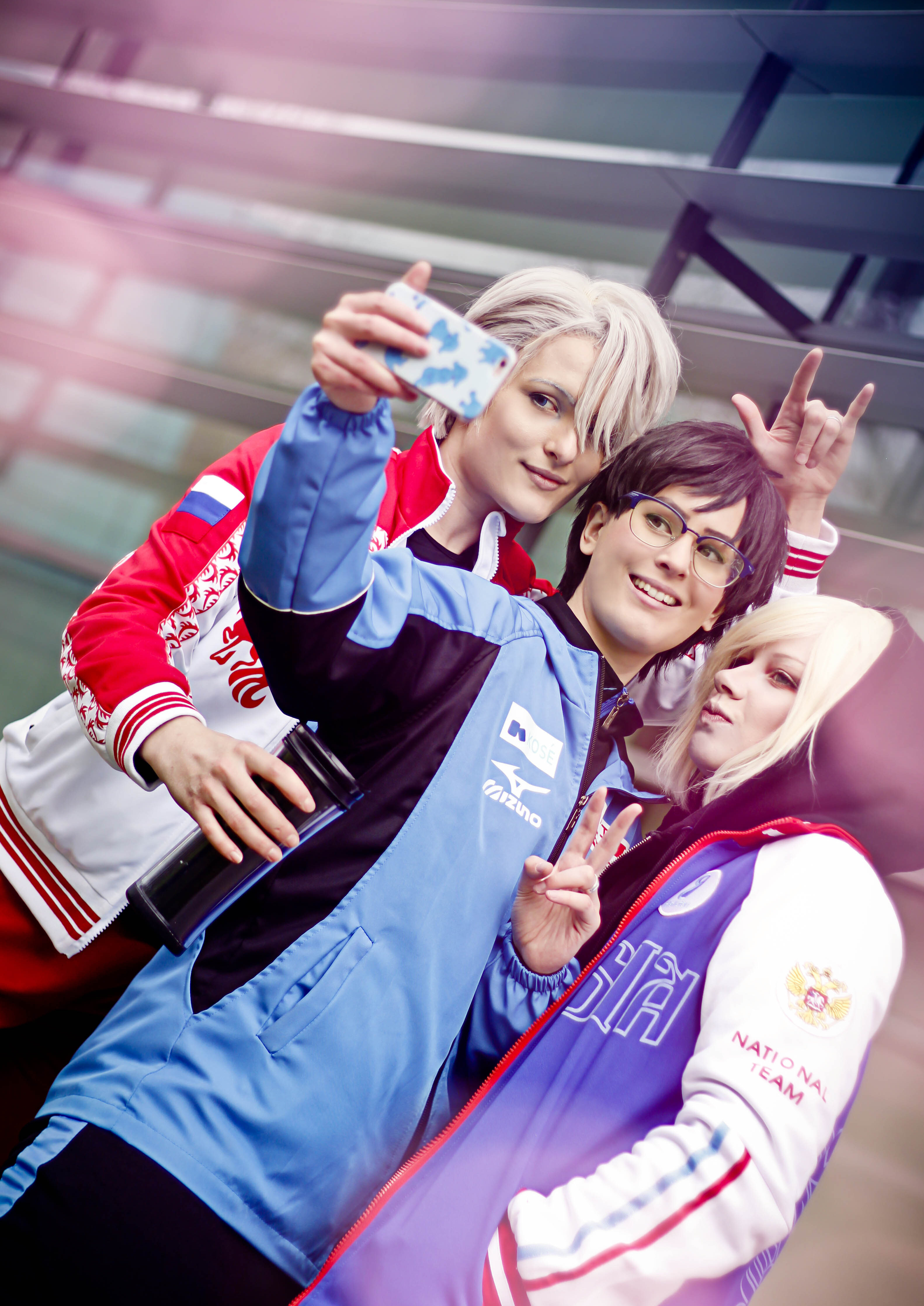 Cosplay-Cover: Victor Nikiforov (Trainingsanzug)