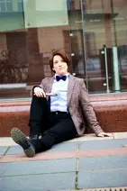 Cosplay-Cover: 11th Doctor  - Past/Blue-Version