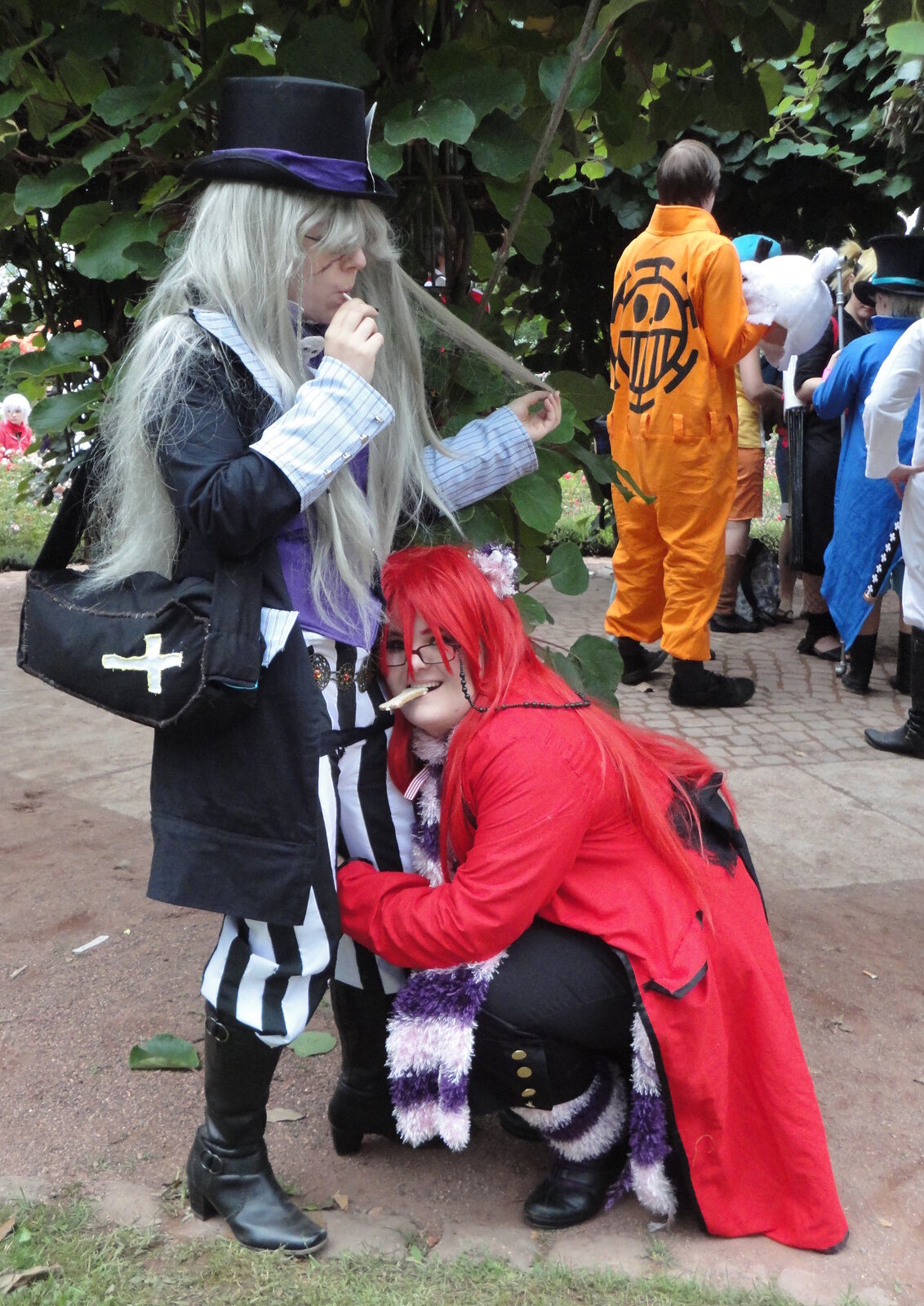 Cosplay-Cover: Grell Sutcliff (Wonderland)