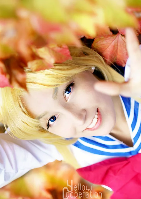 Cosplay-Cover: bunny tsukino [school uniform crystal]