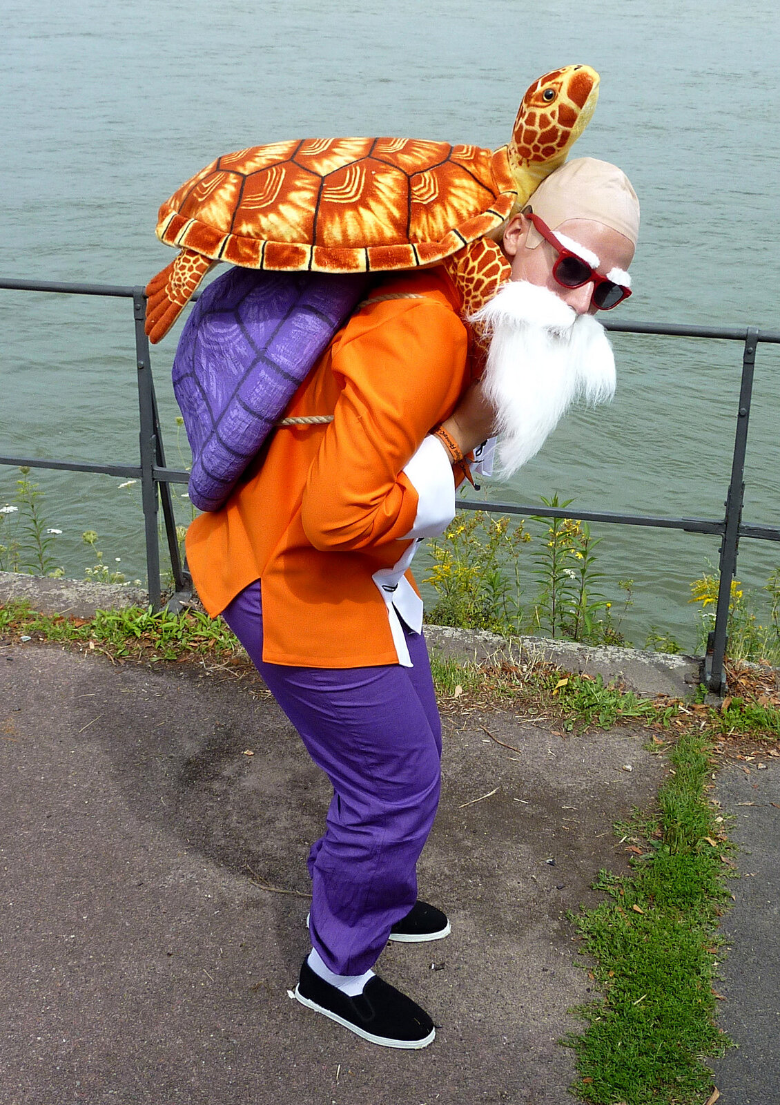 Cosplay-Cover: Muten Roshi/Herr der Schildkröten