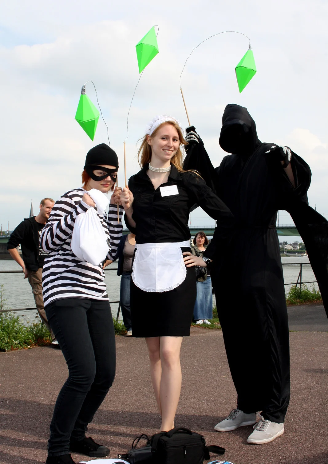 Cosplay-Cover: Hausmädchen (Die Sims)