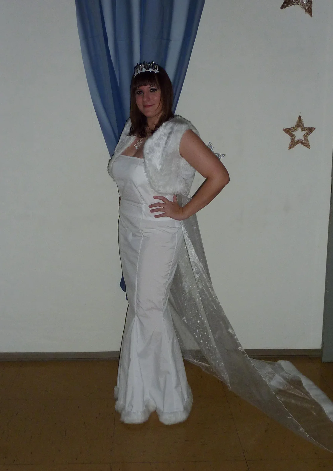 Cosplay-Cover: Schneekönigin