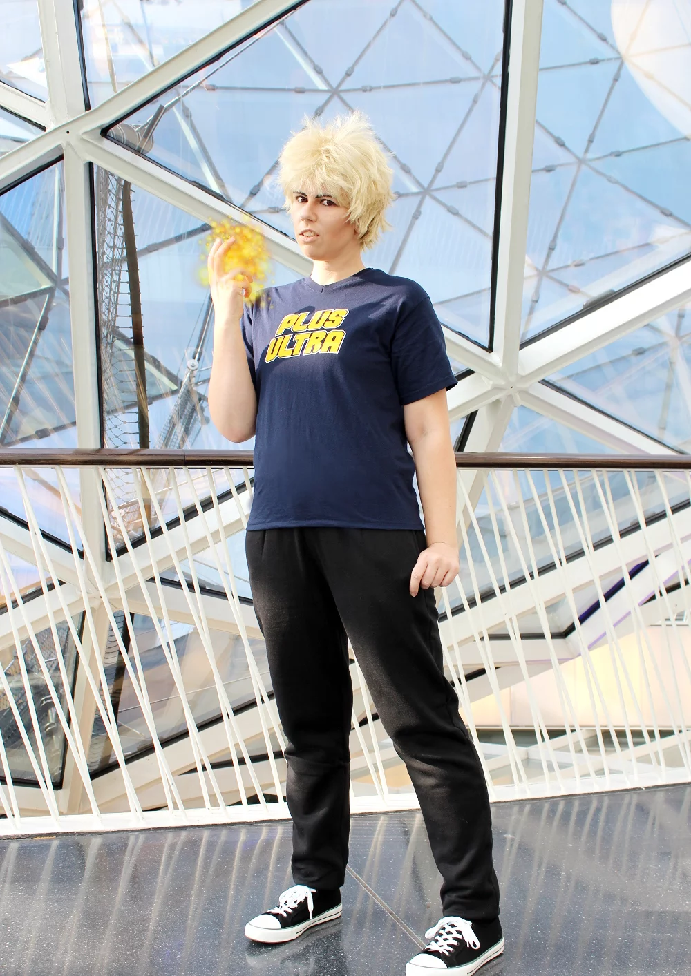 Cosplay-Cover: Bakugō Katsuki *Plus Ultra*