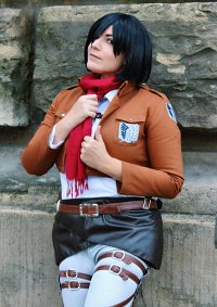 Cosplay-Cover: Mikasa Ackerman *Scouting Legion*