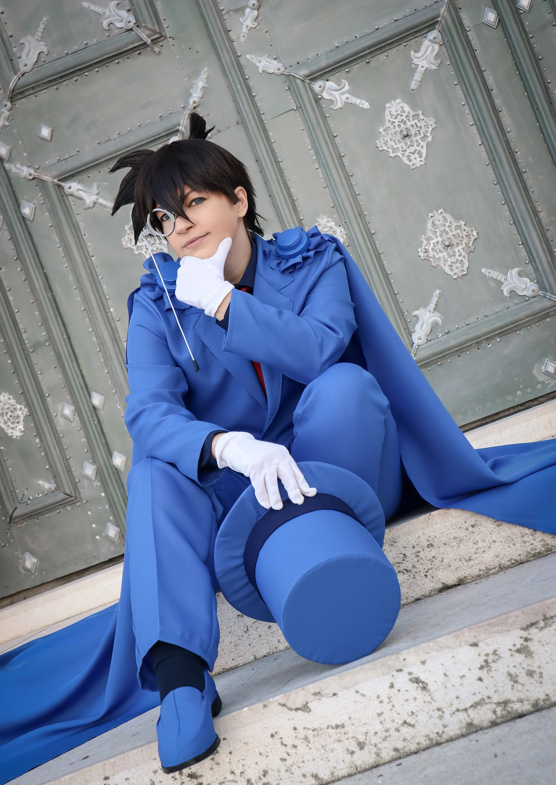 Cosplay-Cover: Shinichi Kudo - Blue KID