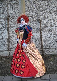 Cosplay-Cover: Herzkönigin - Red Queen (Tim Burton)