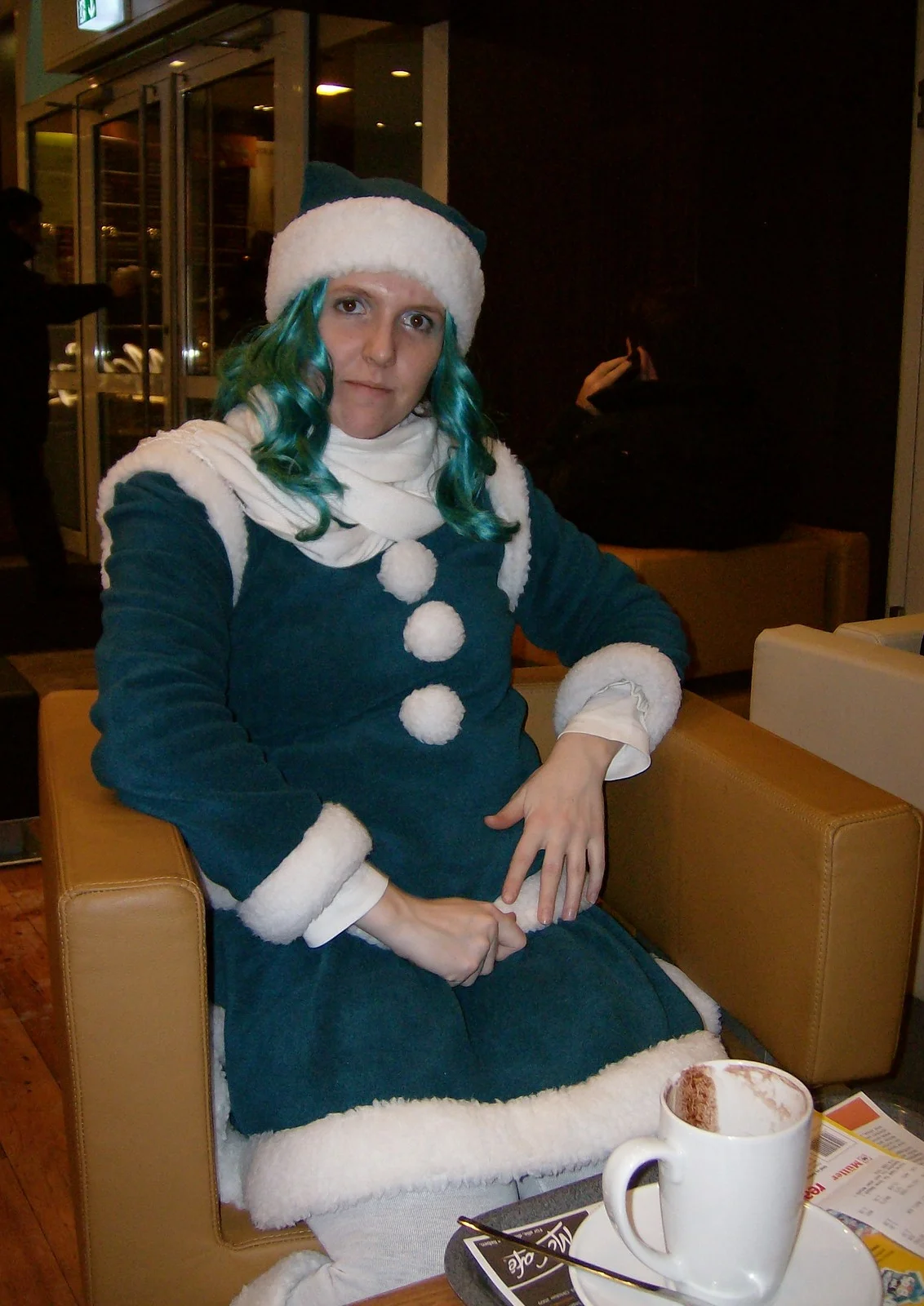 Cosplay-Cover: Neptune Christmas Dress (Artbook-Version)