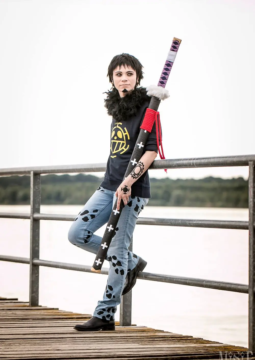Cosplay-Cover: Traffalgar D. Water Law (Thousand Sunny Version)