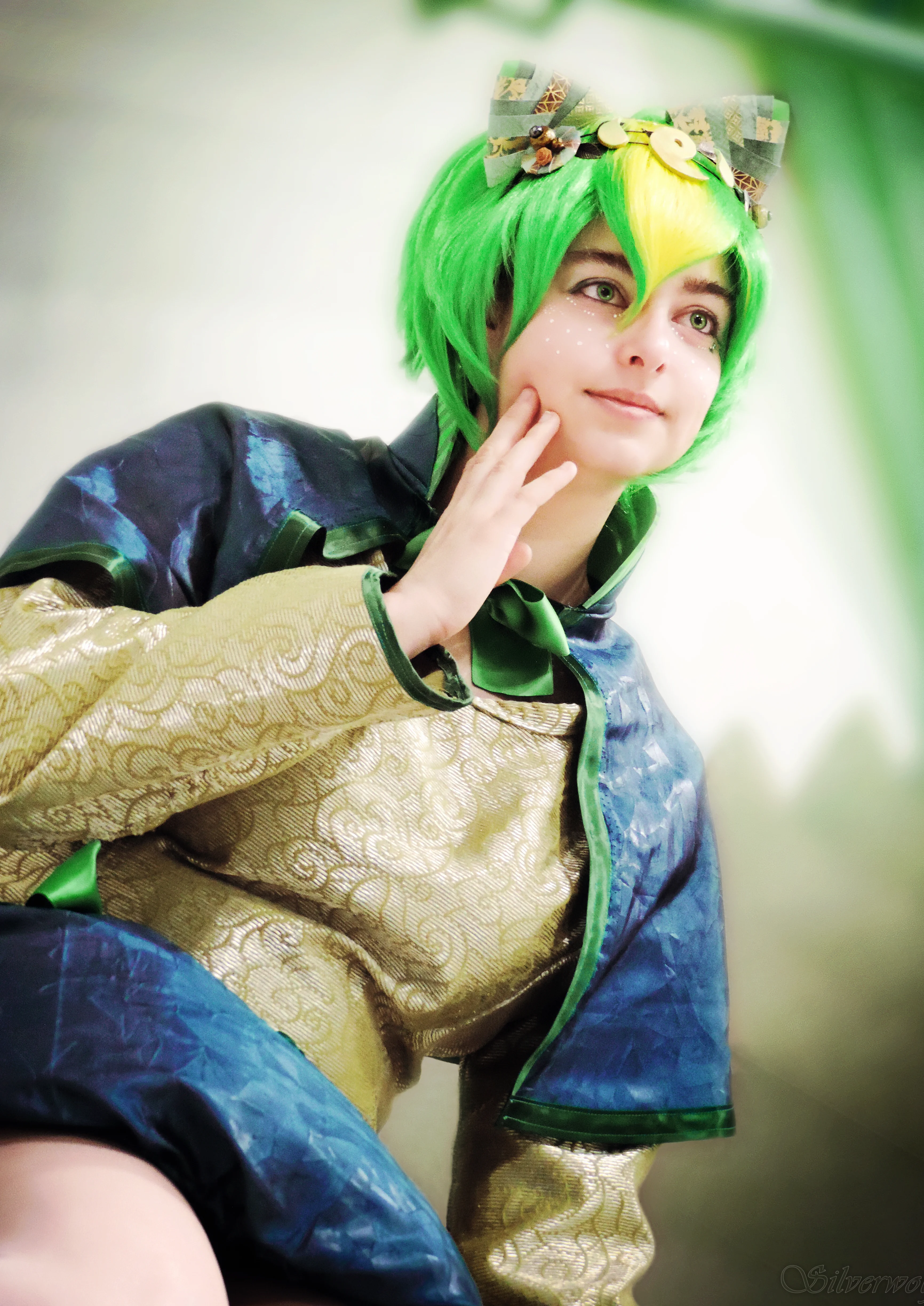 Cosplay-Cover: Bisasam Gijinka