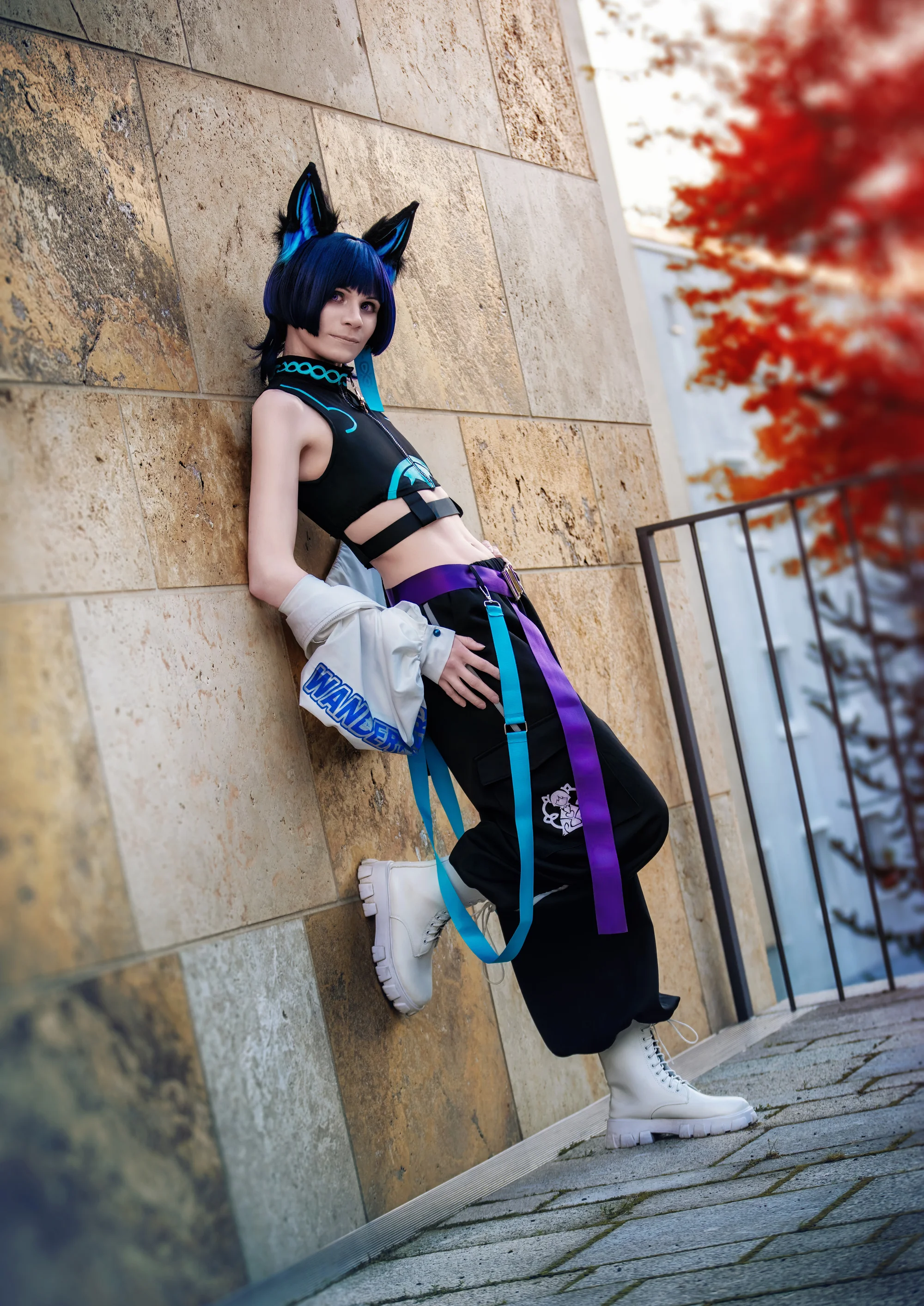 Cosplay-Cover: Scaramouche (Cat Outfit)