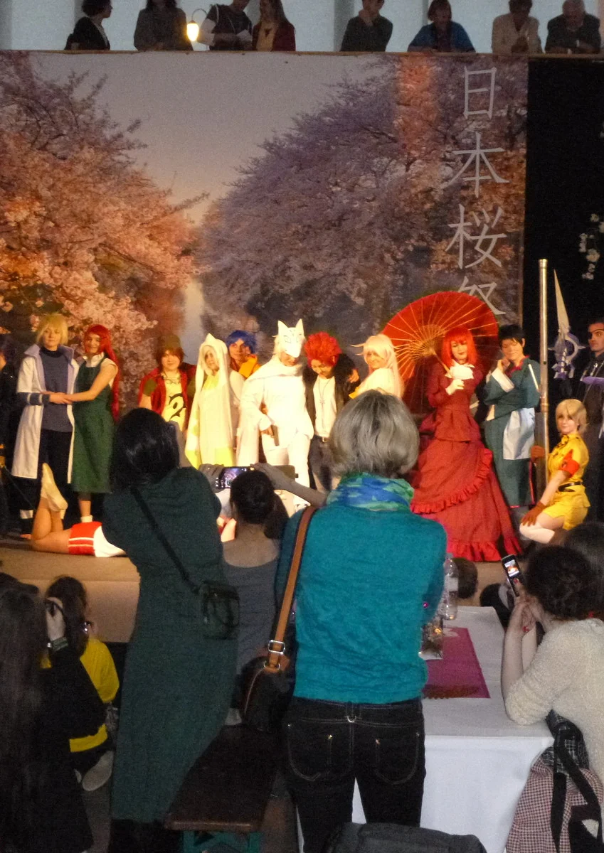 Cosplay-Cover: Auftritt