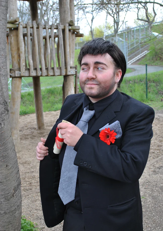 Cosplay-Cover: Crowley