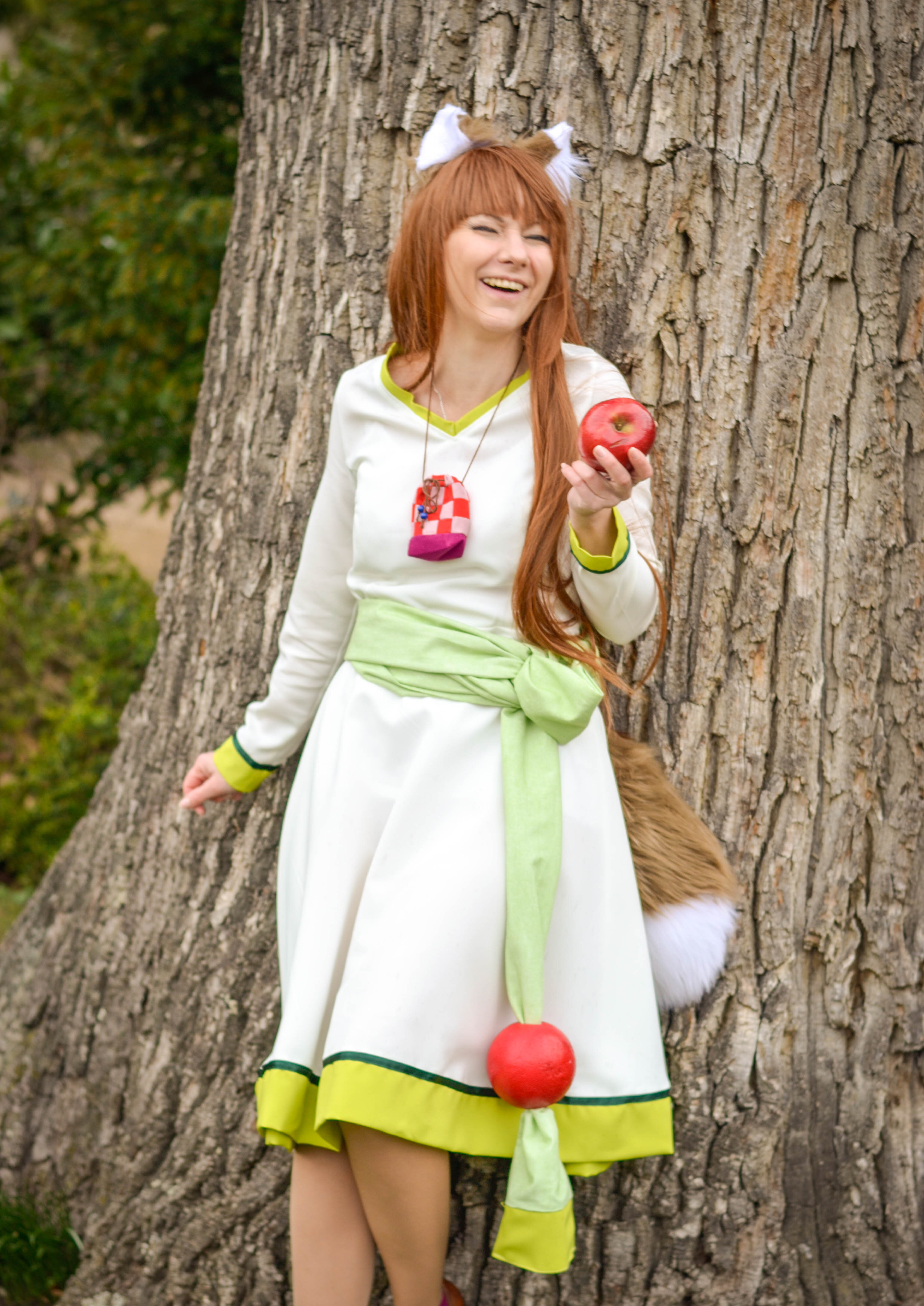 Cosplay-Cover: Horo/Holo - green Dress