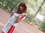 Cosplay-Cover: Risa Harada ~Artwork # 2 Tennisoutfit 