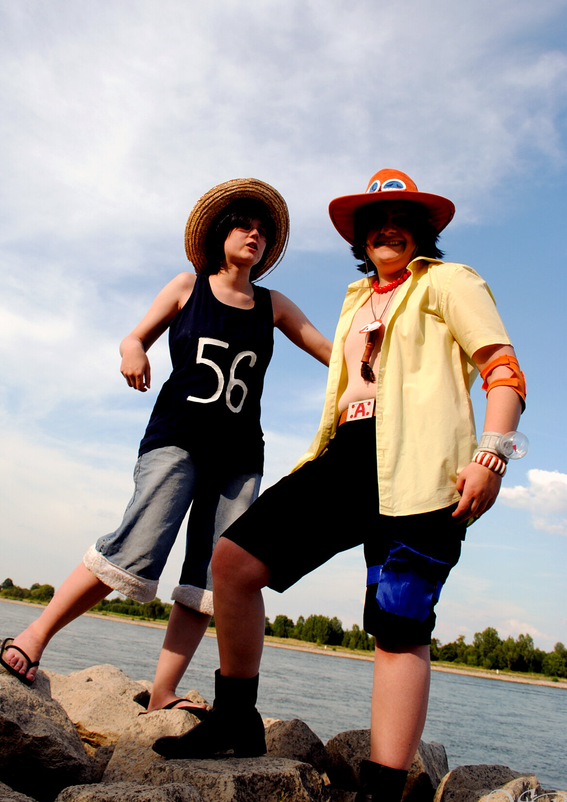 Cosplay-Cover: Monkey D. Luffy - モンキー･D･ルフィ [Aces Depature]