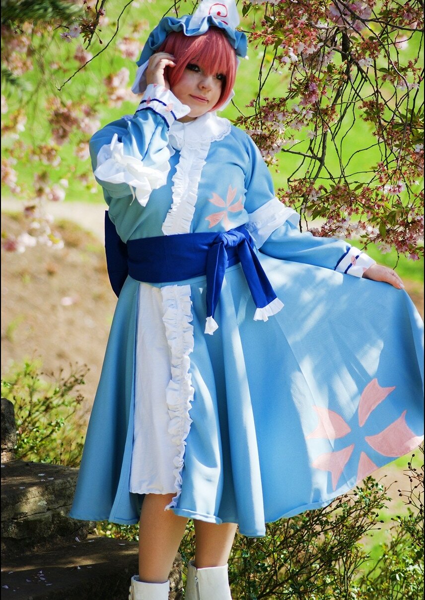 Cosplay-Cover: Yuyuko Saigyouji