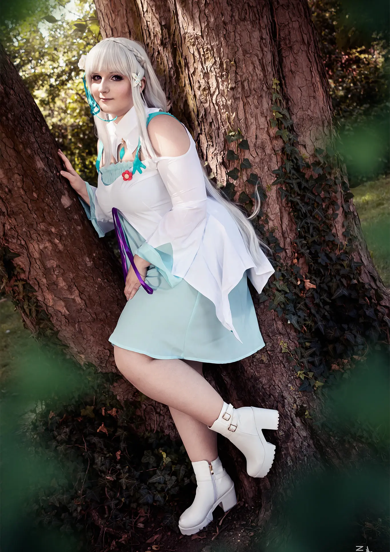 Cosplay-Cover: Emilia [grünes Kleid Ep. 6]