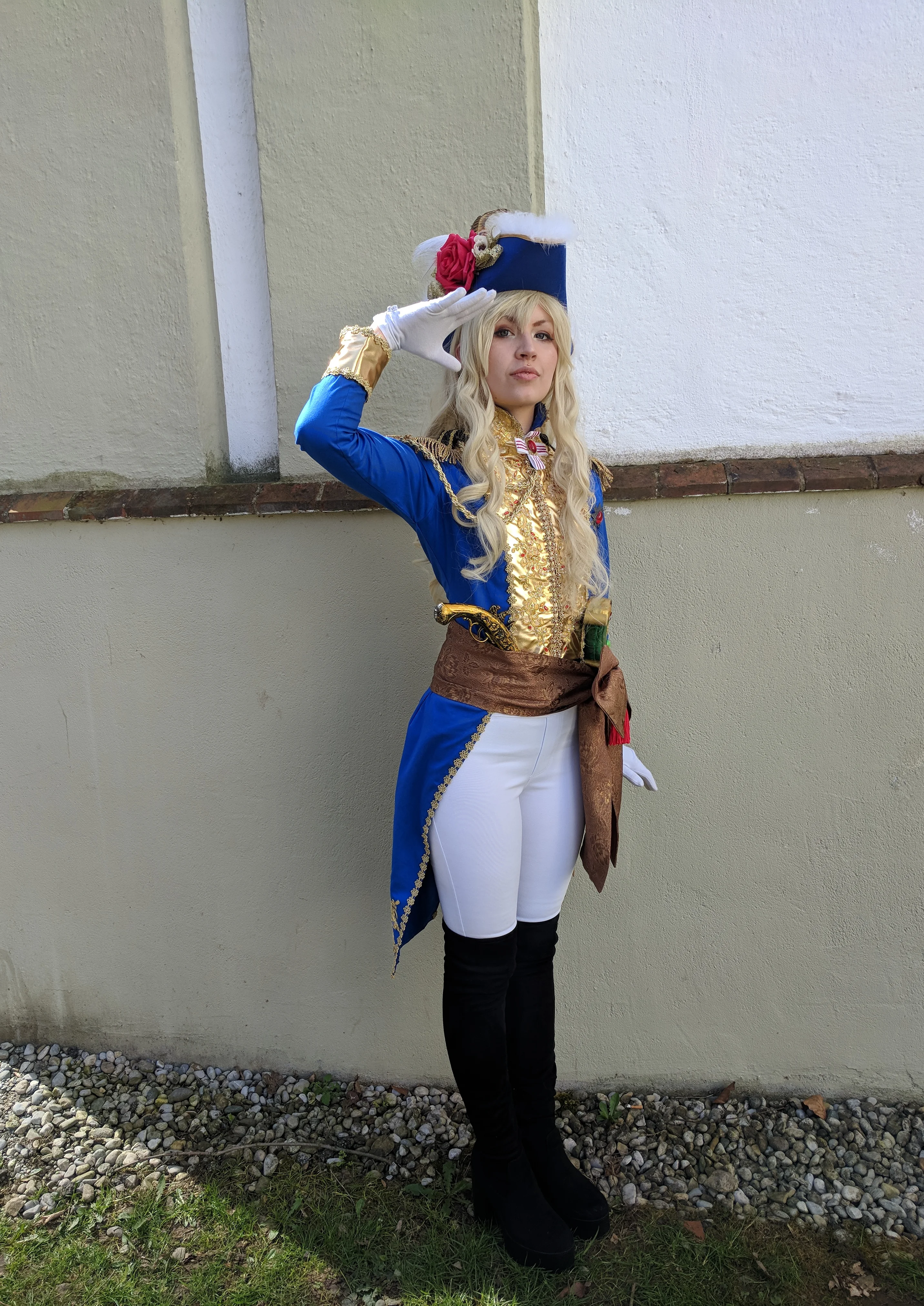 Cosplay-Cover: Oscar François de Jarjayes