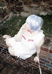 Cosplay-Cover: Rei Ayanami [Bianco e colore rosso]