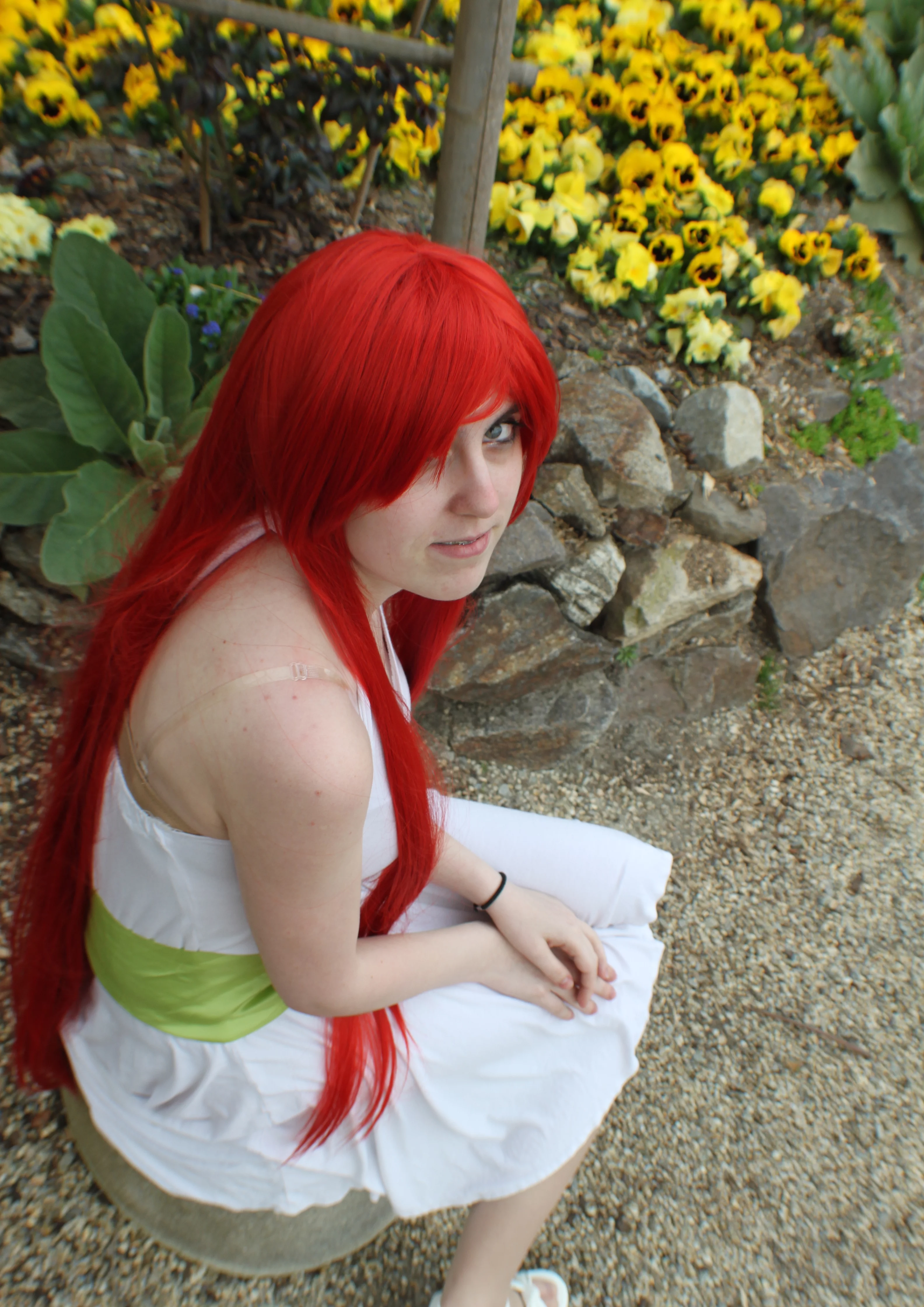 Cosplay-Cover: Erza Scarlet [White Dress]