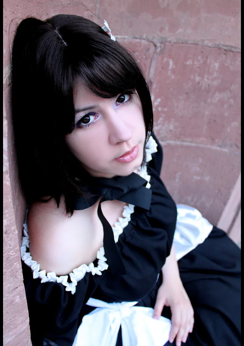 Cosplay-Cover: Yuki [[Black Dress]]
