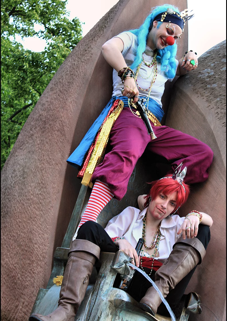 Cosplay-Cover: "Akagami" Shanks [Treasure-King] (Eigenkreation)