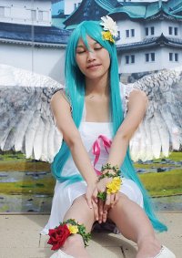 Cosplay-Cover: Miku Hatsune (Project Diva - white dress)