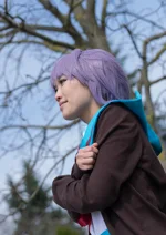 Cosplay-Cover: Yuki Nagato (Schuluniform)
