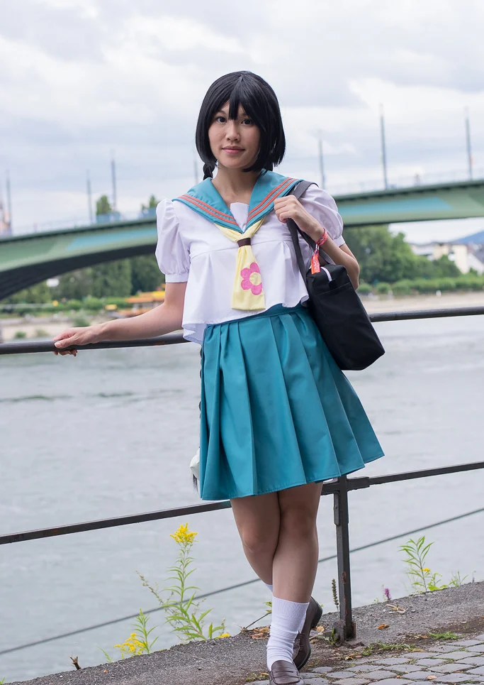 Cosplay-Cover: Onna no Ko (KyoAni CM: Ikitaku Naru Omise-hen)