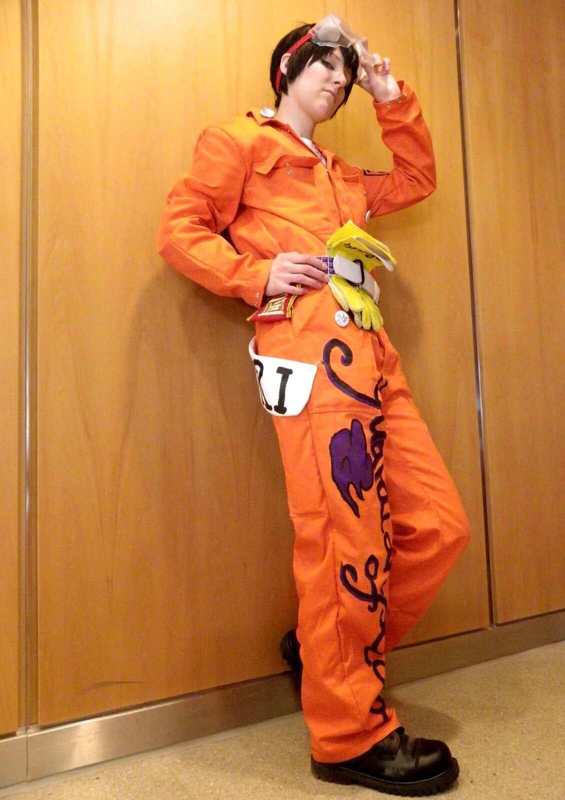 Cosplay-Cover: Hibari Kyouya ♫Orange Jumpsuit♫