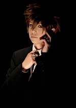 Cosplay-Cover: Sawada Tsunayoshi [schwarzer Anzug-TYL] #2