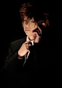 Cosplay-Cover: Sawada Tsunayoshi [schwarzer Anzug-TYL] #2