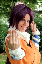 Cosplay-Cover: Shihouin Yoruichi