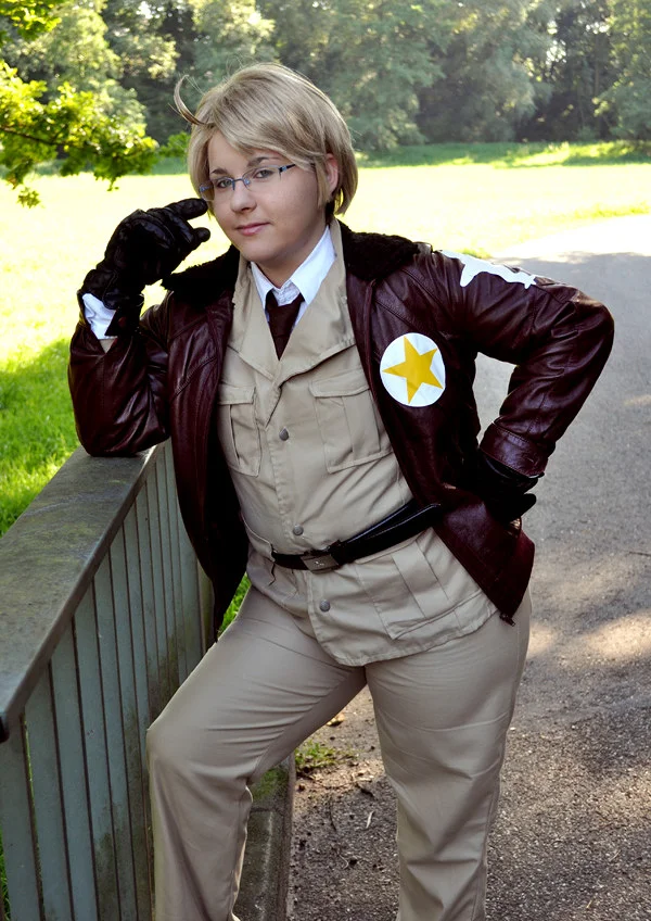 Cosplay-Cover: Alfred F. Jones / America
