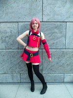 Cosplay-Cover: Sakura Haruno Kingdom Hearts Crossover