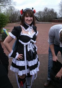 Cosplay-Cover: Suzumiya Haruhi (Lolitaversion in schwarz)