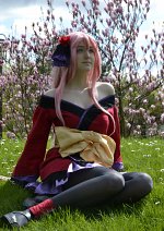 Cosplay-Cover: Luka Megurine - Projekt Diva (Kimono)