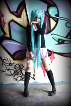 Cosplay-Cover: Hatsune Miku [Rolling Girl]