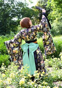 Cosplay-Cover: Geisha-Kimono-Verschnitt