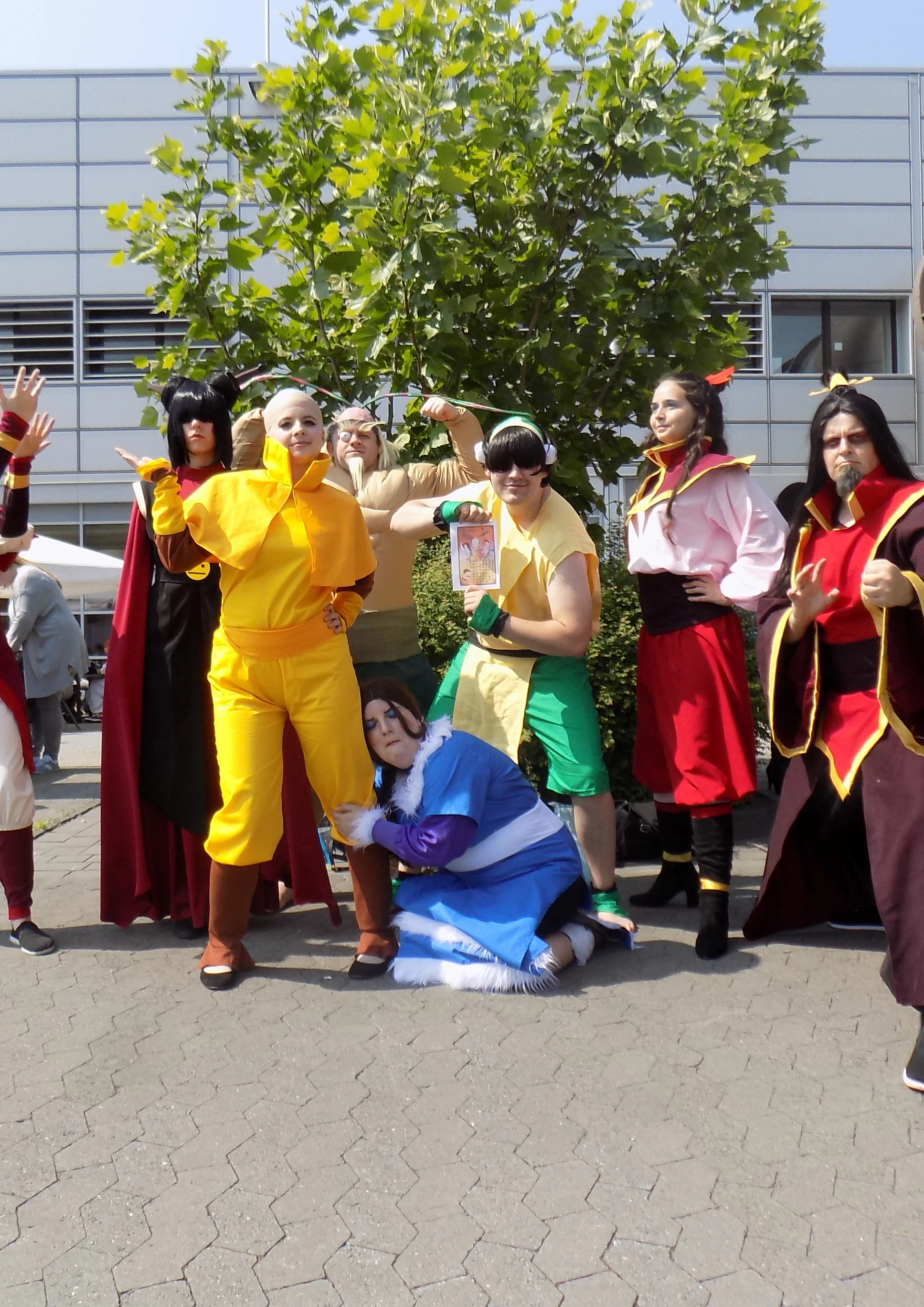Cosplay-Cover: Aang Ember Island Schauspieler
