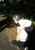 Cosplay-Cover: Shinji Ikari (Schuluniform)