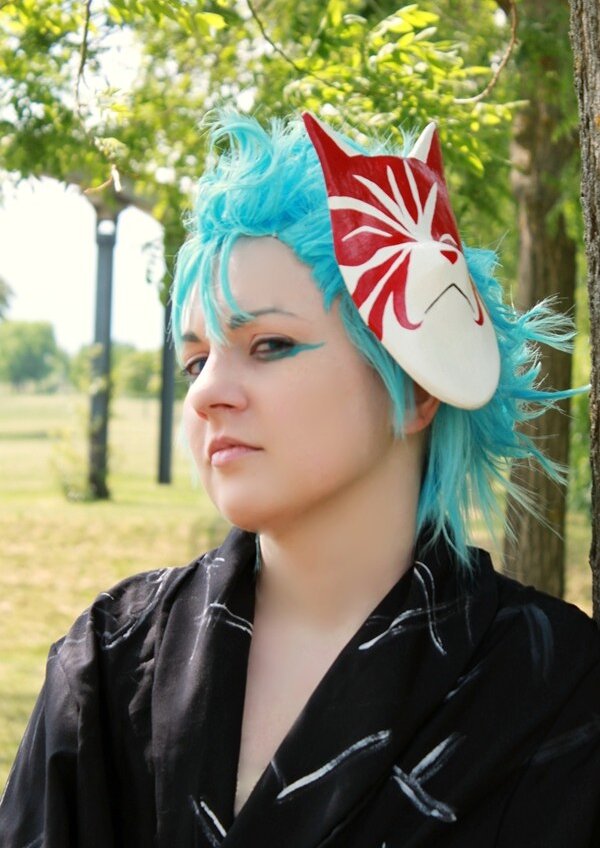 Cosplay-Cover: Grimmjow Jaegerjaquez (Kimono - Fanart)